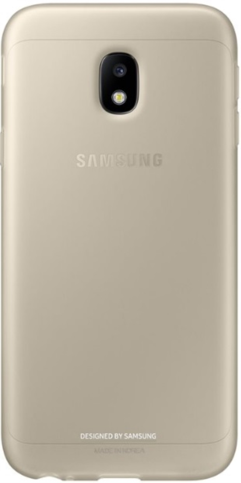 SAMSUNG Custodia cover Samsung Jelly per J3 2017 blu